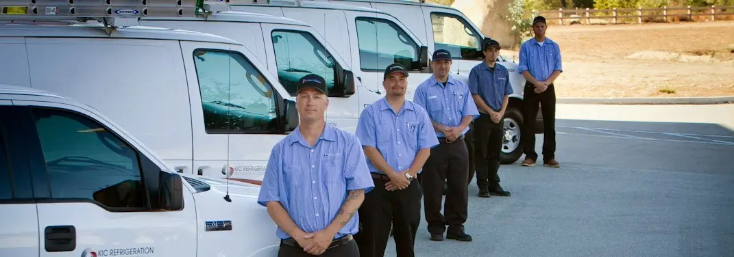 KIC Refrigeration crew ready for Mini Split Repair jobs across Boyes Hot Springs
